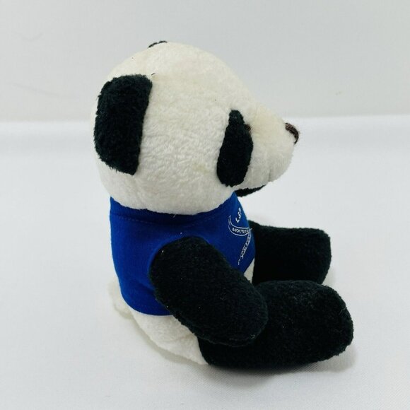 Vintage Logo Bear Lsp Panda Plush Toy Buckle Up Driving Safety Driver Warning - Picture 2 of 10